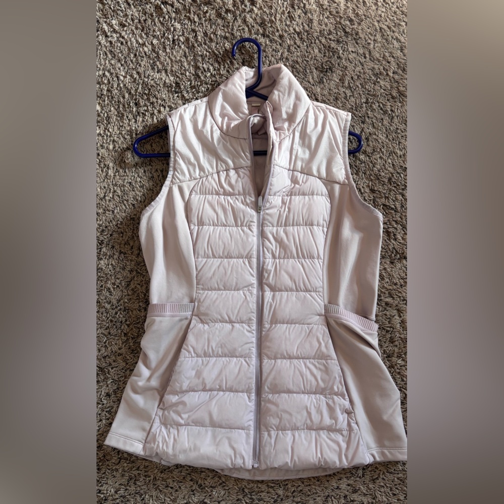 Lululemon Athletica Quilted Vest - Soft Pink